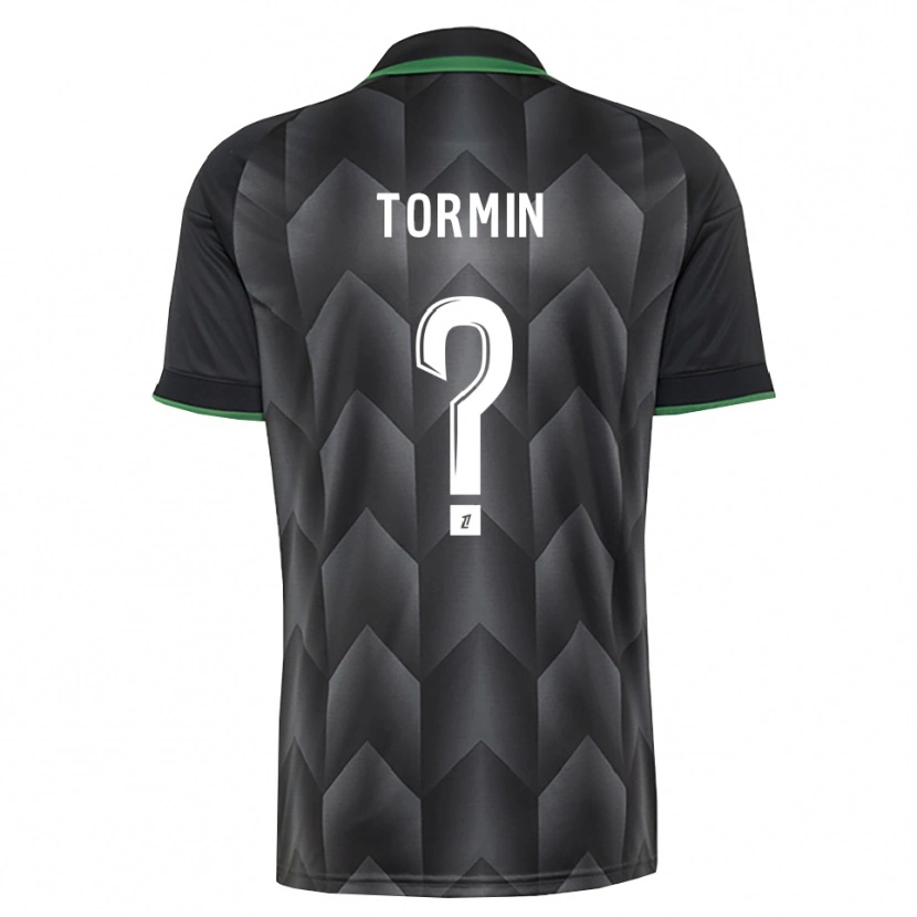 Danxen Mujer Camiseta Sean Tormin #0 Verde Blanco Negro 2ª Equipación 2026/27 La Camisa México