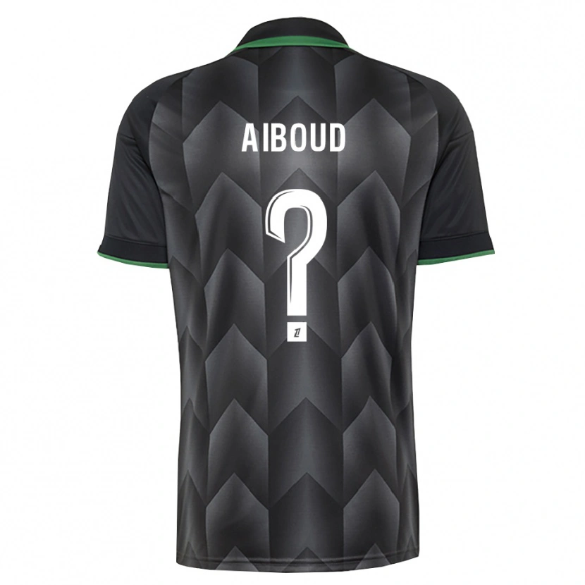 Danxen Mujer Camiseta Rayan Aiboud #0 Verde Blanco Negro 2ª Equipación 2026/27 La Camisa México