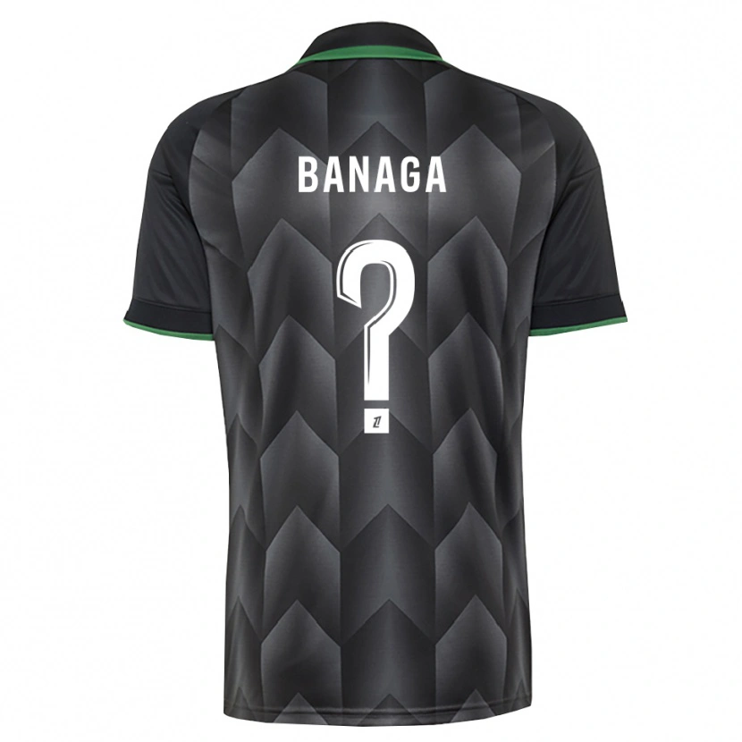 Danxen Mujer Camiseta Mathéssendé Baud Banaga #0 Verde Blanco Negro 2ª Equipación 2026/27 La Camisa México