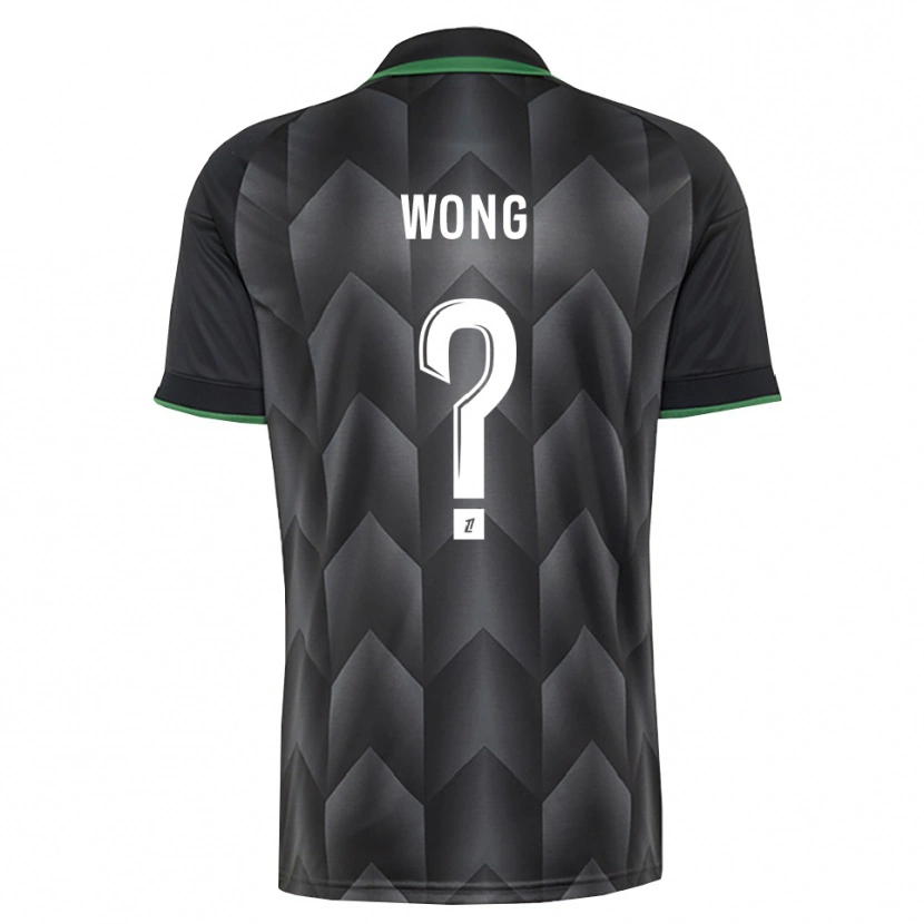 Danxen Mujer Camiseta Kiani Wong #0 Verde Blanco Negro 2ª Equipación 2026/27 La Camisa México