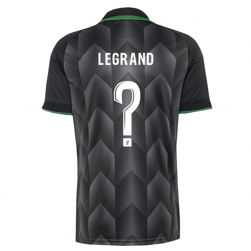 Danxen Mujer Camiseta Bérénice Legrand #0 Verde Blanco Negro 2ª Equipación 2026/27 La Camisa México