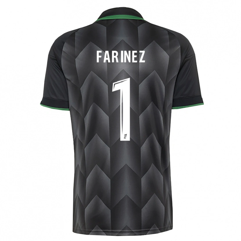 Danxen Mujer Camiseta Wuilker Fariñez #1 Verde Blanco Negro 2ª Equipación 2026/27 La Camisa México