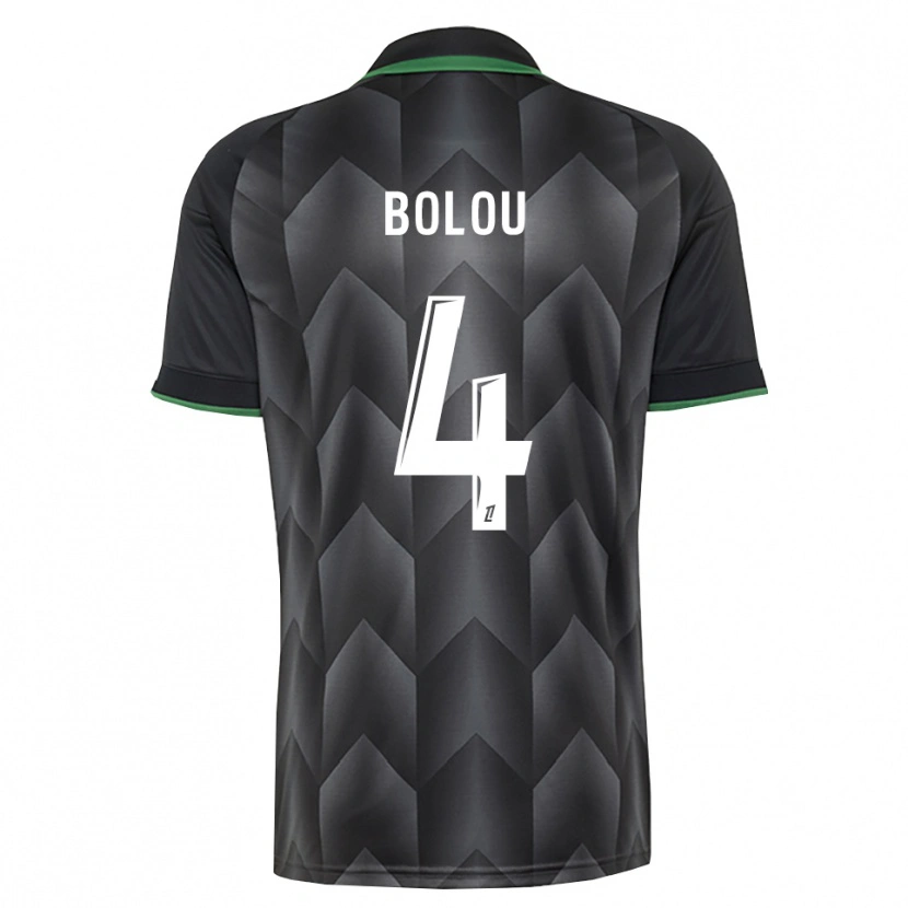 Danxen Mujer Camiseta Abraham Bolou #4 Verde Blanco Negro 2ª Equipación 2026/27 La Camisa México