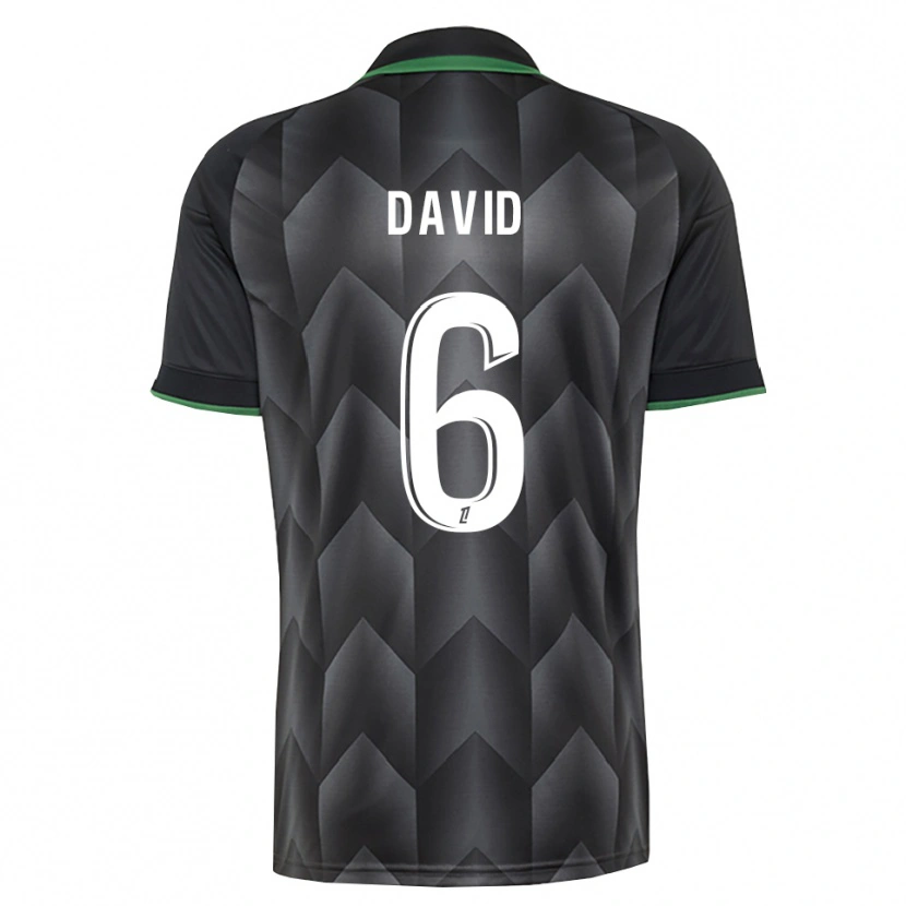 Danxen Mujer Camiseta Tess David #6 Verde Blanco Negro 2ª Equipación 2026/27 La Camisa México