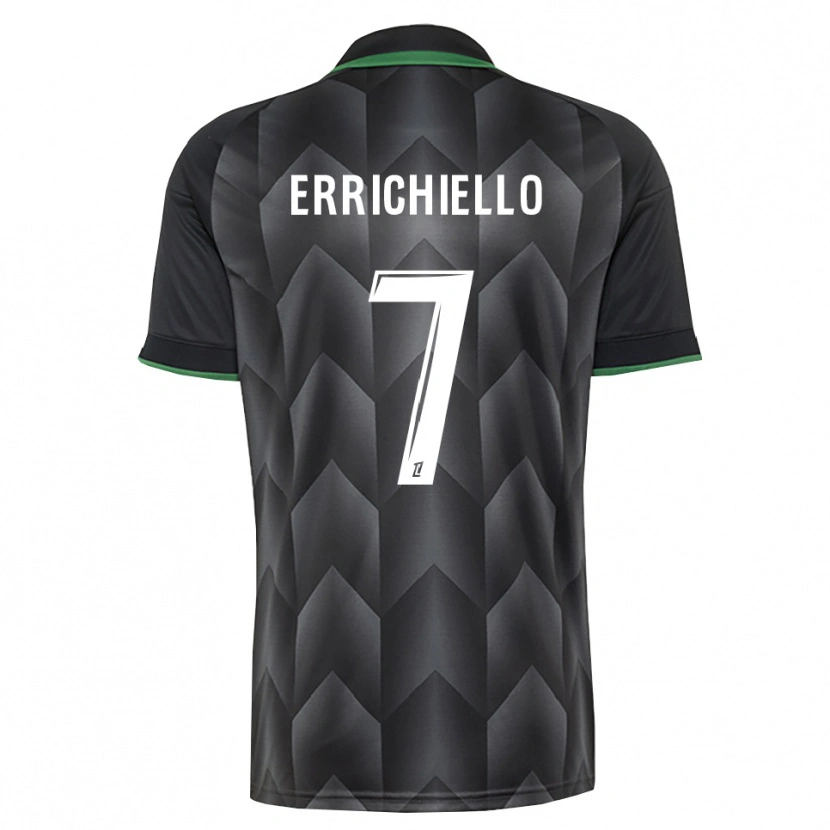 Danxen Mujer Camiseta Giovan Errichiello #7 Verde Blanco Negro 2ª Equipación 2026/27 La Camisa México