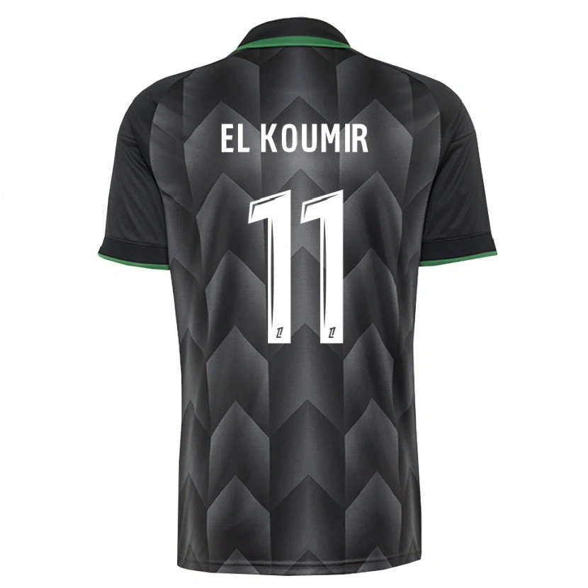 Danxen Mujer Camiseta Kaîna El Koumir #11 Verde Blanco Negro 2ª Equipación 2026/27 La Camisa México