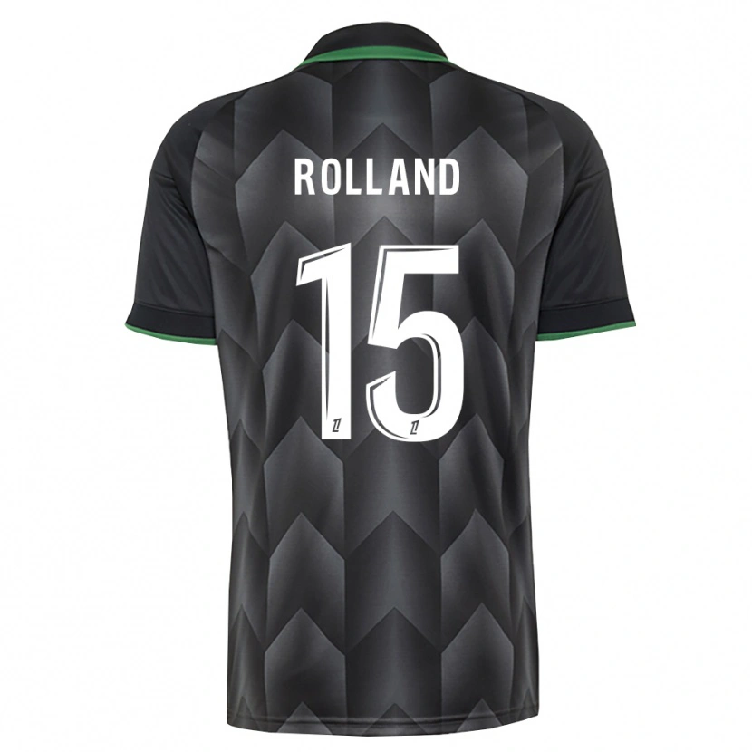 Danxen Mujer Camiseta Paul Rolland #15 Verde Blanco Negro 2ª Equipación 2026/27 La Camisa México