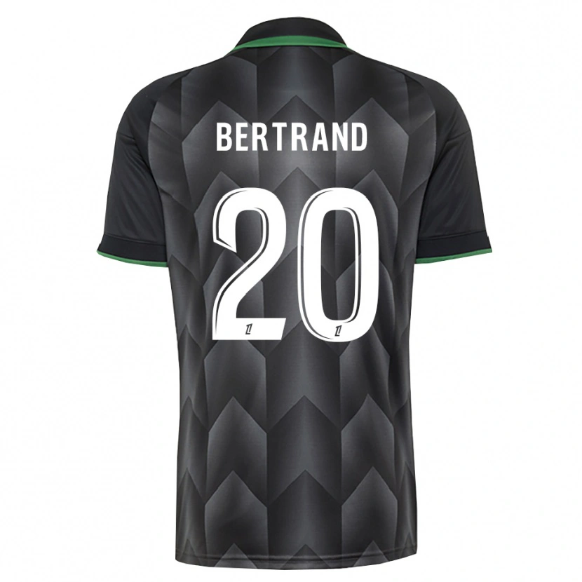 Danxen Mujer Camiseta Clara Bertrand #20 Verde Blanco Negro 2ª Equipación 2026/27 La Camisa México