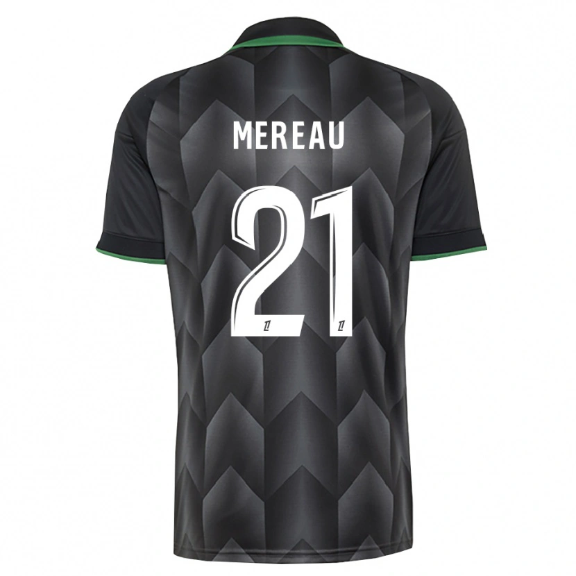Danxen Mujer Camiseta Alizée Mereau #21 Verde Blanco Negro 2ª Equipación 2026/27 La Camisa México