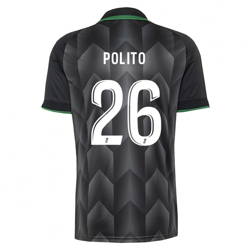 Danxen Mujer Camiseta Carla Polito #26 Verde Blanco Negro 2ª Equipación 2026/27 La Camisa México