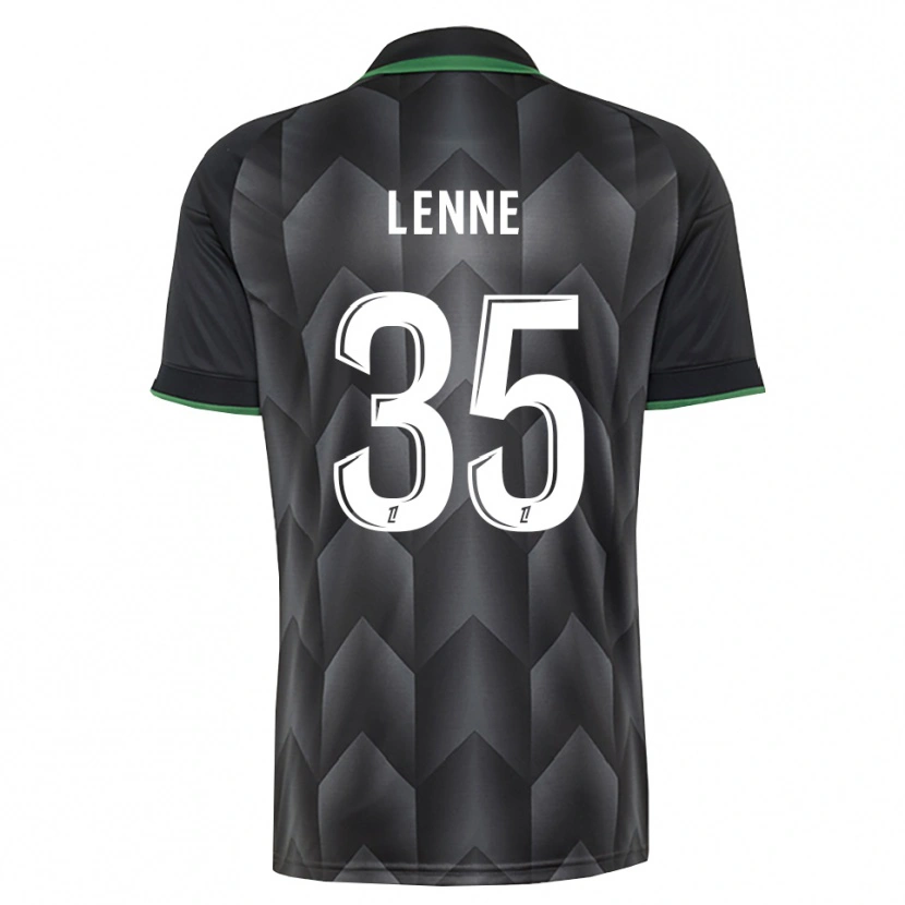 Danxen Mujer Camiseta Oscar Lenne #35 Verde Blanco Negro 2ª Equipación 2026/27 La Camisa México