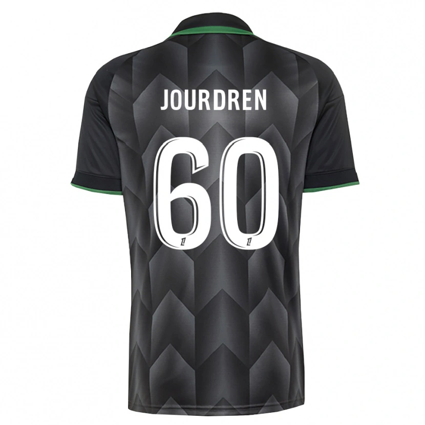 Danxen Mujer Camiseta Ilan Jourdren #60 Verde Blanco Negro 2ª Equipación 2026/27 La Camisa México
