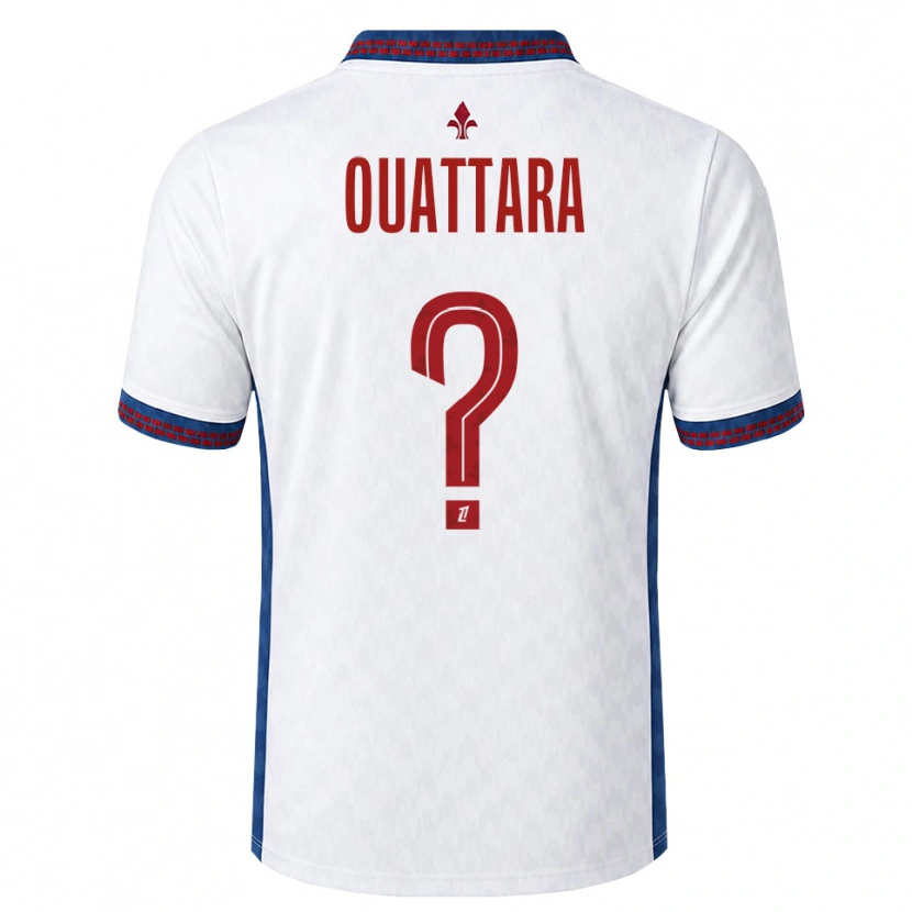 Danxen Mujer Camiseta Fadiga Ouattara #0 Rojo Blanco Azul 2ª Equipación 2026/27 La Camisa México