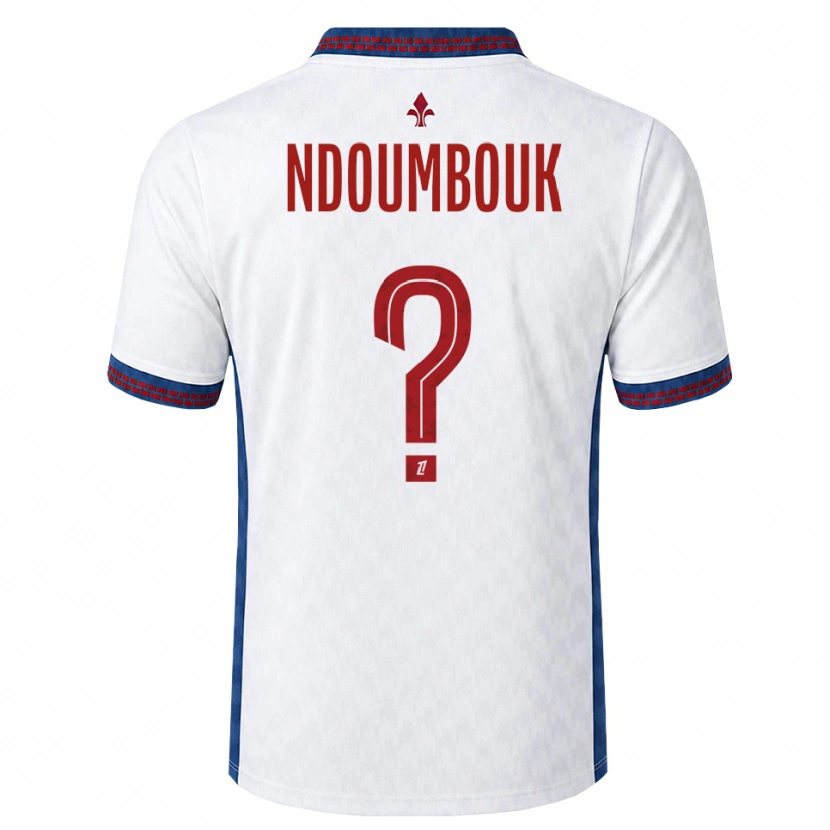 Danxen Mujer Camiseta Marlyse Ngo Ndoumbouk #0 Rojo Blanco Azul 2ª Equipación 2026/27 La Camisa México