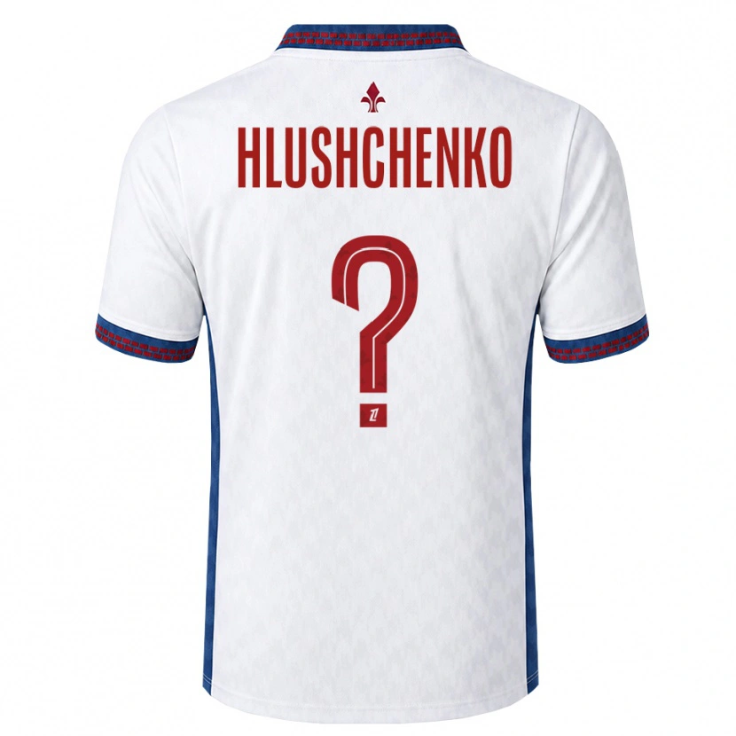 Danxen Mujer Camiseta Inna Hlushchenko #0 Rojo Blanco Azul 2ª Equipación 2026/27 La Camisa México