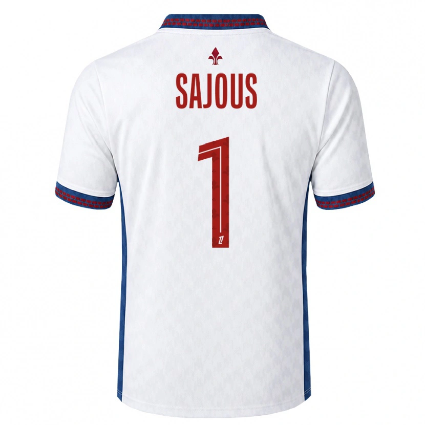 Danxen Mujer Camiseta Thomas Sajous #1 Rojo Blanco Azul 2ª Equipación 2026/27 La Camisa México
