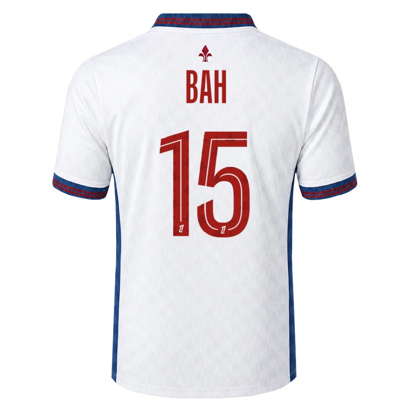 Danxen Mujer Camiseta Oury Bah #15 Rojo Blanco Azul 2ª Equipación 2026/27 La Camisa México
