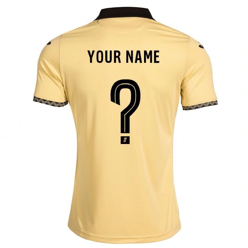 Danxen Mujer Camiseta Su Nombre #0 Blanco Navajo Negro 2ª Equipación 2026/27 La Camisa México