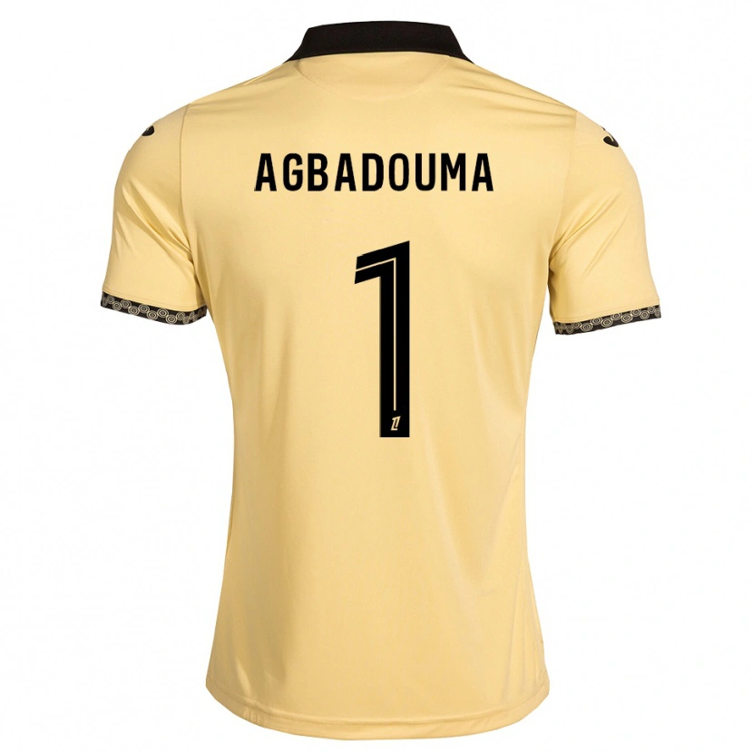 Danxen Mujer Camiseta Mathys Agbadouma #1 Blanco Navajo Negro 2ª Equipación 2026/27 La Camisa México