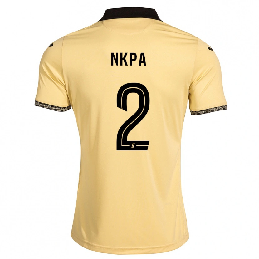 Danxen Mujer Camiseta Elie Nkpa #2 Blanco Navajo Negro 2ª Equipación 2026/27 La Camisa México