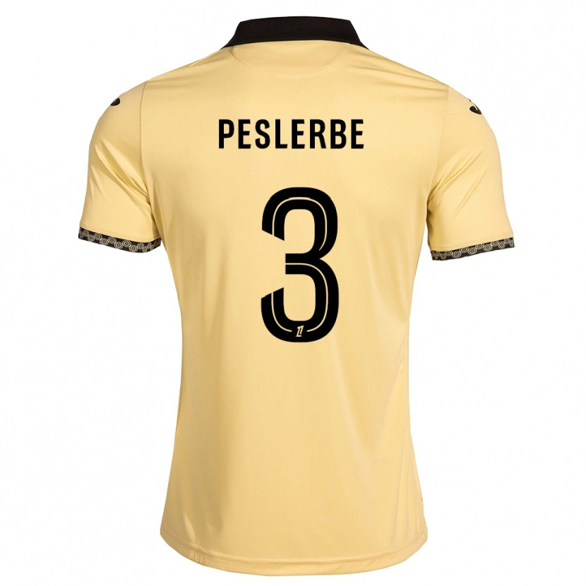 Danxen Mujer Camiseta Thomas Peslerbe #3 Blanco Navajo Negro 2ª Equipación 2026/27 La Camisa México