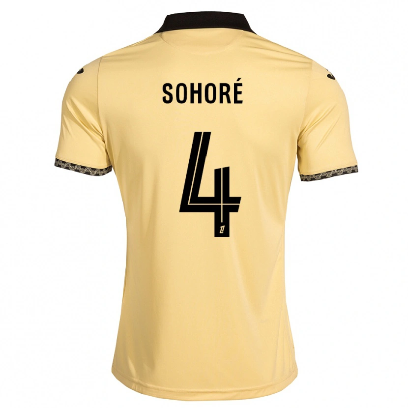 Danxen Mujer Camiseta Seni Sohoré #4 Blanco Navajo Negro 2ª Equipación 2026/27 La Camisa México