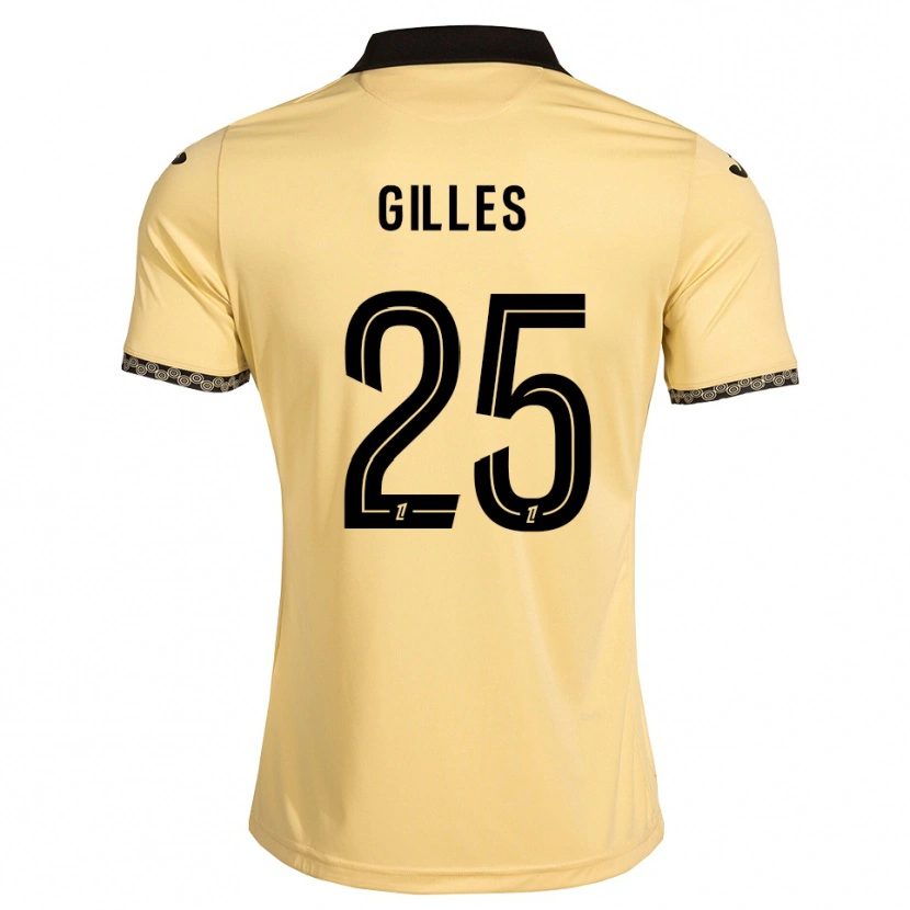 Danxen Mujer Camiseta Elodie Gilles #25 Blanco Navajo Negro 2ª Equipación 2026/27 La Camisa México