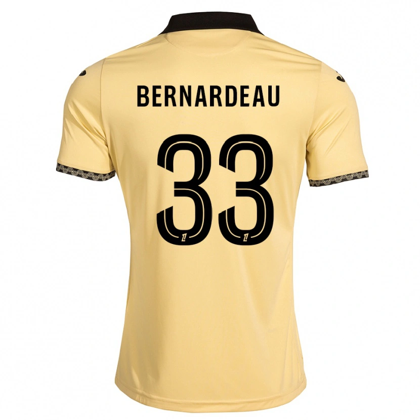 Danxen Mujer Camiseta Gabin Bernardeau #33 Blanco Navajo Negro 2ª Equipación 2026/27 La Camisa México