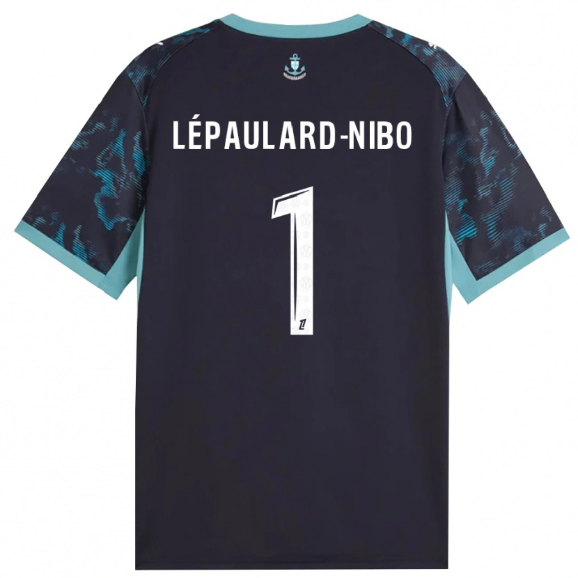 Danxen Mujer Camiseta Mailey Lépaulard-Nibo #1 Turquesa Pálido Blanco Negro 2ª Equipación 2026/27 La Camisa México