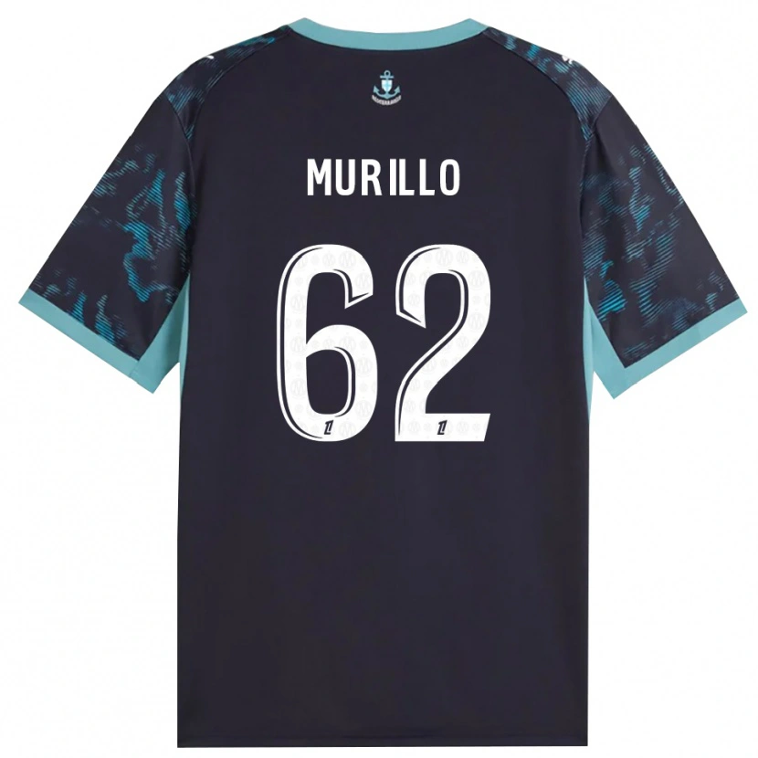 Danxen Mujer Camiseta Amir Murillo #62 Turquesa Pálido Blanco Negro 2ª Equipación 2026/27 La Camisa México