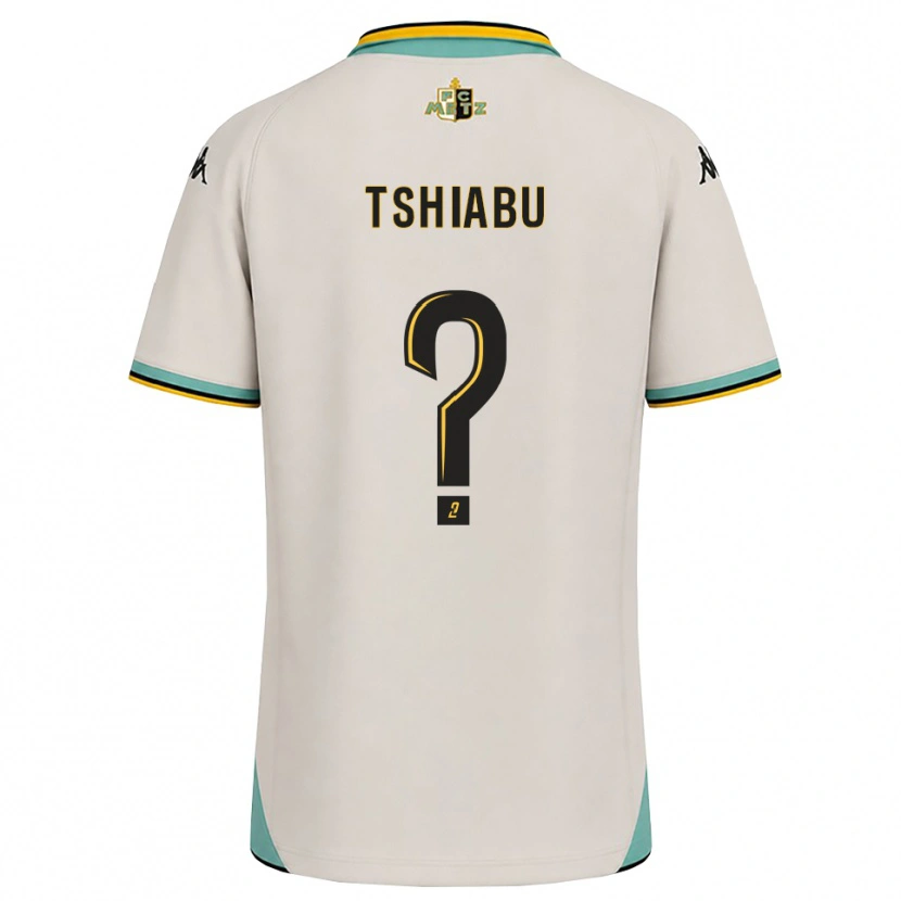 Danxen Mujer Camiseta Joan Tshiabu #0 Blanco Floral Negro 2ª Equipación 2026/27 La Camisa México