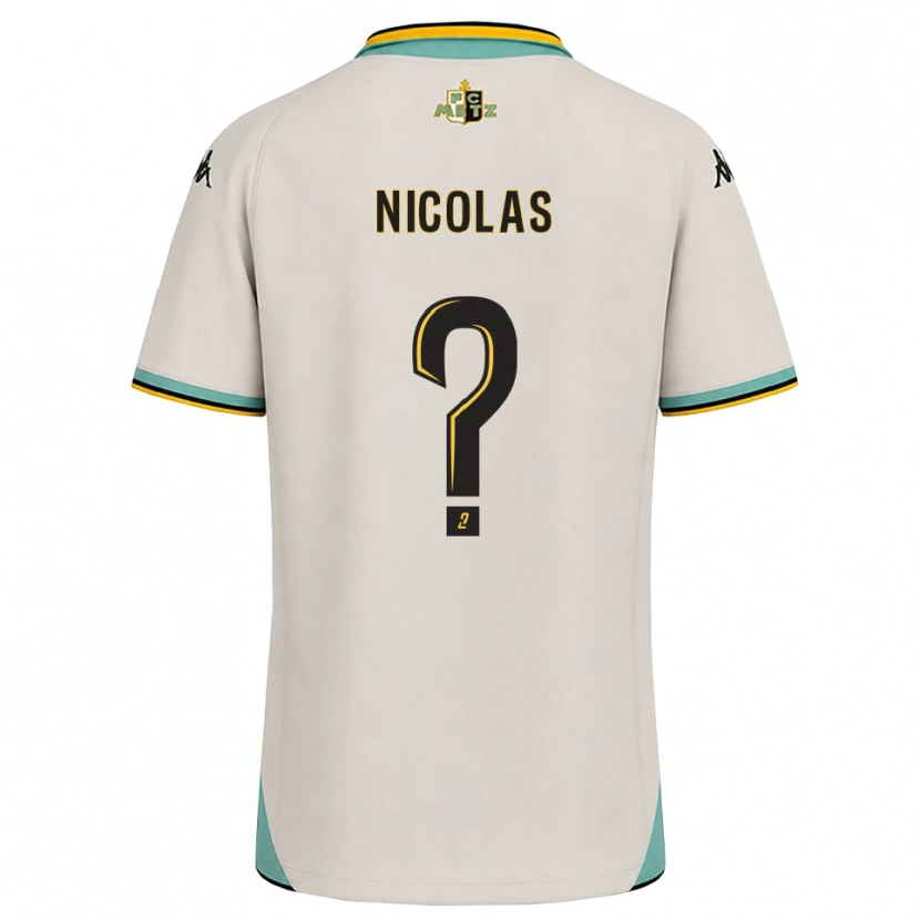 Danxen Mujer Camiseta Max-Henry Nicolas #0 Blanco Floral Negro 2ª Equipación 2026/27 La Camisa México