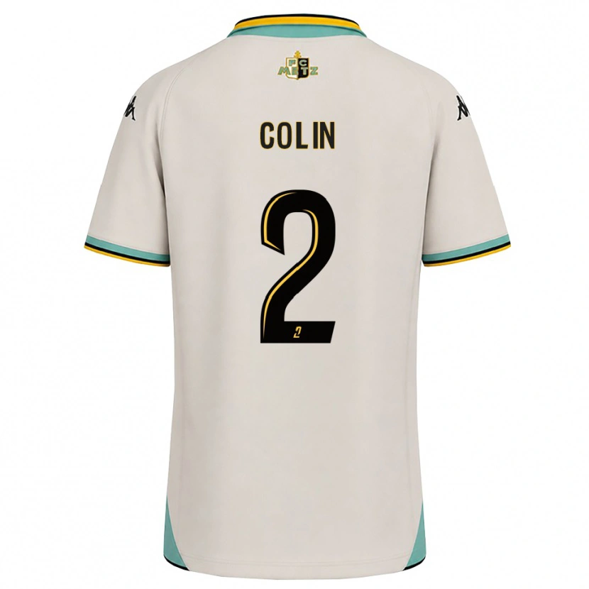 Danxen Mujer Camiseta Maxime Colin #2 Blanco Floral Negro 2ª Equipación 2026/27 La Camisa México
