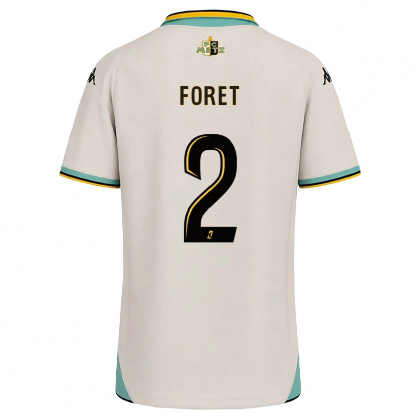 Danxen Mujer Camiseta Adam Foret #2 Blanco Floral Negro 2ª Equipación 2026/27 La Camisa México