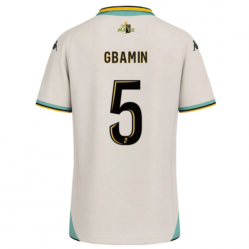 Danxen Mujer Camiseta Jean-Philippe Gbamin #5 Blanco Floral Negro 2ª Equipación 2026/27 La Camisa México