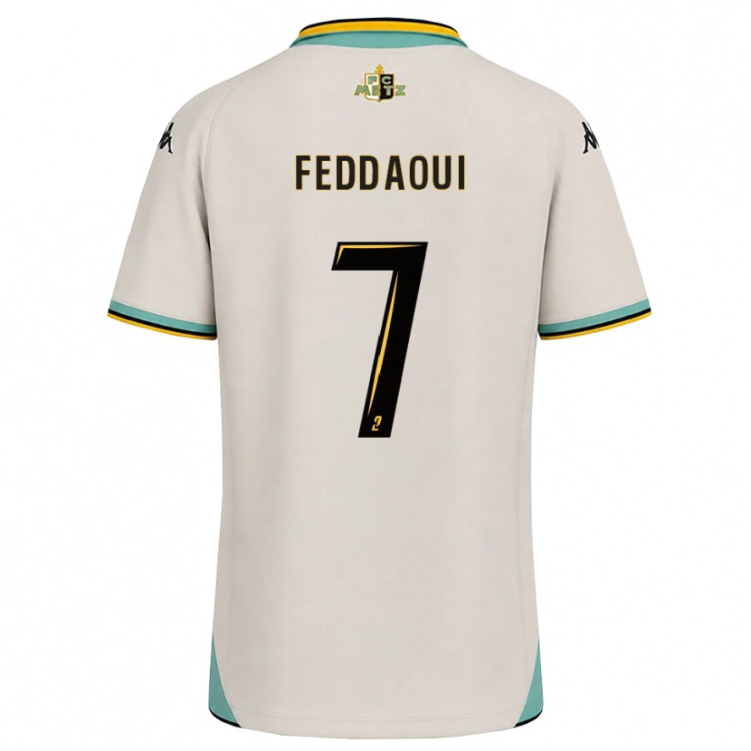 Danxen Mujer Camiseta Leina Feddaoui #7 Blanco Floral Negro 2ª Equipación 2026/27 La Camisa México