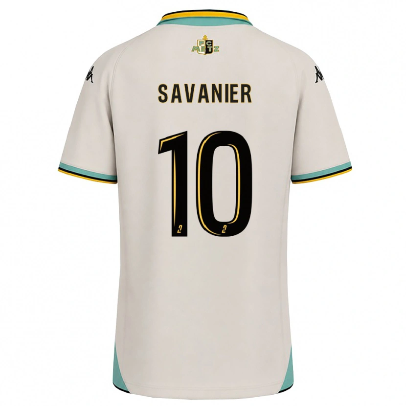 Danxen Mujer Camiseta Téji Savanier #10 Blanco Floral Negro 2ª Equipación 2026/27 La Camisa México
