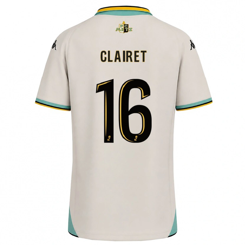 Danxen Mujer Camiseta Duncan Clairet #16 Blanco Floral Negro 2ª Equipación 2026/27 La Camisa México
