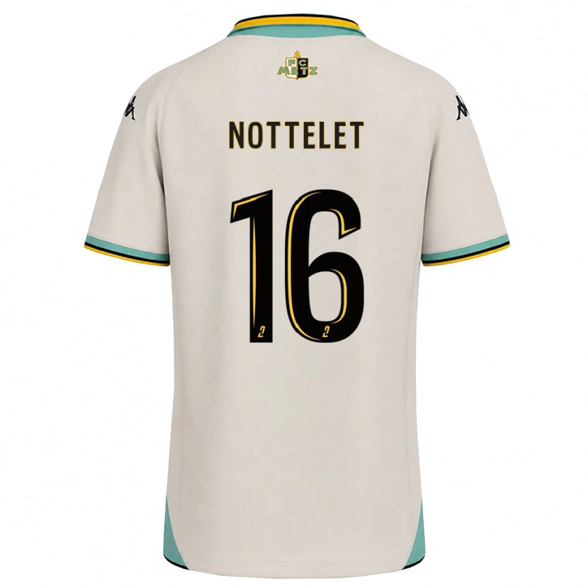 Danxen Mujer Camiseta Gillian Nottelet #16 Blanco Floral Negro 2ª Equipación 2026/27 La Camisa México