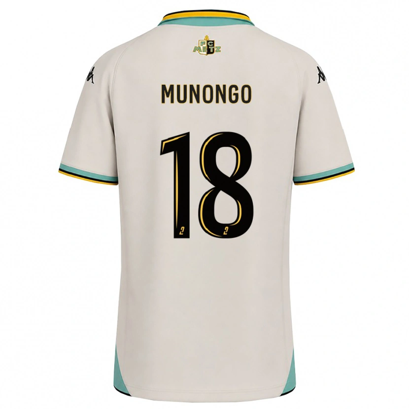 Danxen Mujer Camiseta Believe Munongo #18 Blanco Floral Negro 2ª Equipación 2026/27 La Camisa México