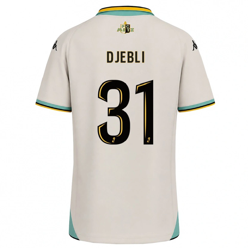 Danxen Mujer Camiseta Assia Djebli #31 Blanco Floral Negro 2ª Equipación 2026/27 La Camisa México