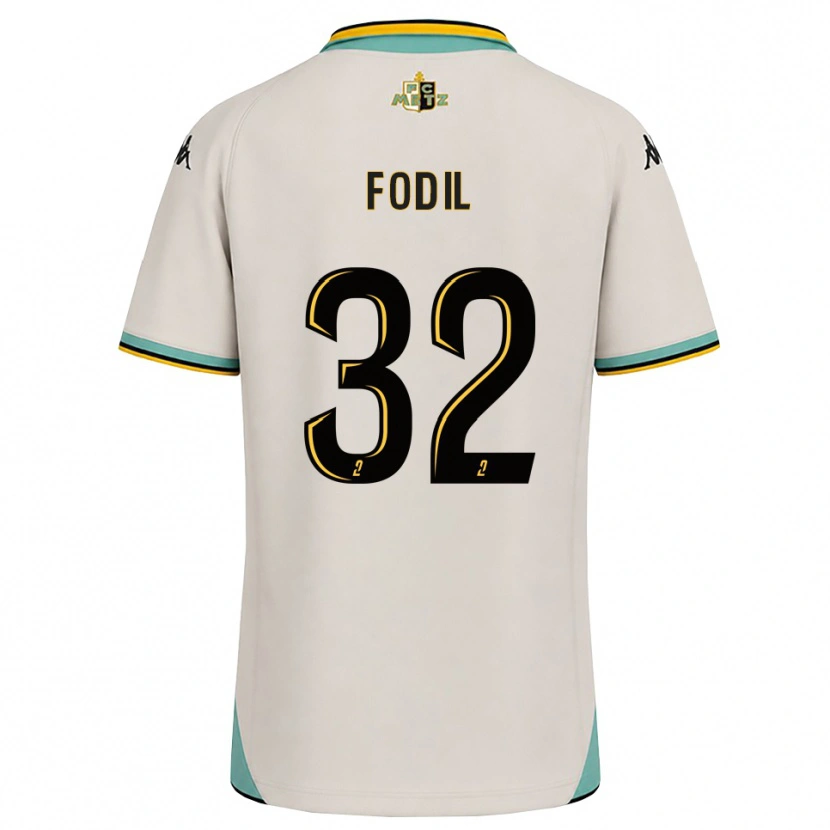 Danxen Mujer Camiseta Maria Fodil #32 Blanco Floral Negro 2ª Equipación 2026/27 La Camisa México