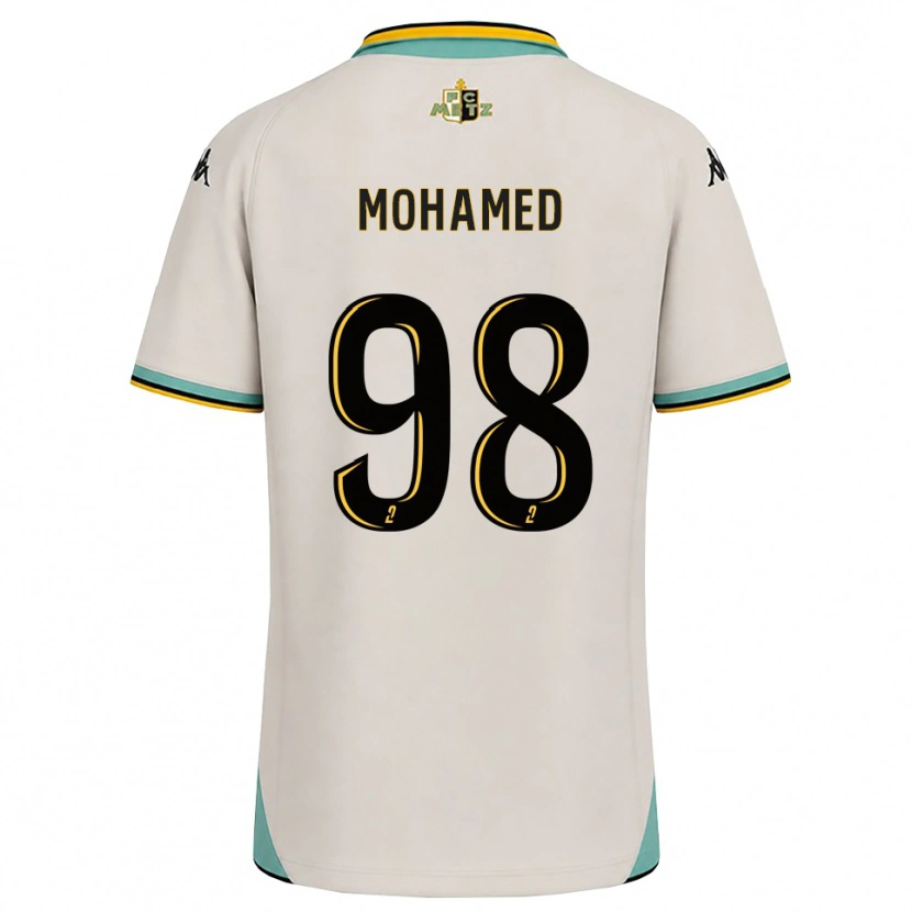 Danxen Mujer Camiseta Idris Mohamed #98 Blanco Floral Negro 2ª Equipación 2026/27 La Camisa México