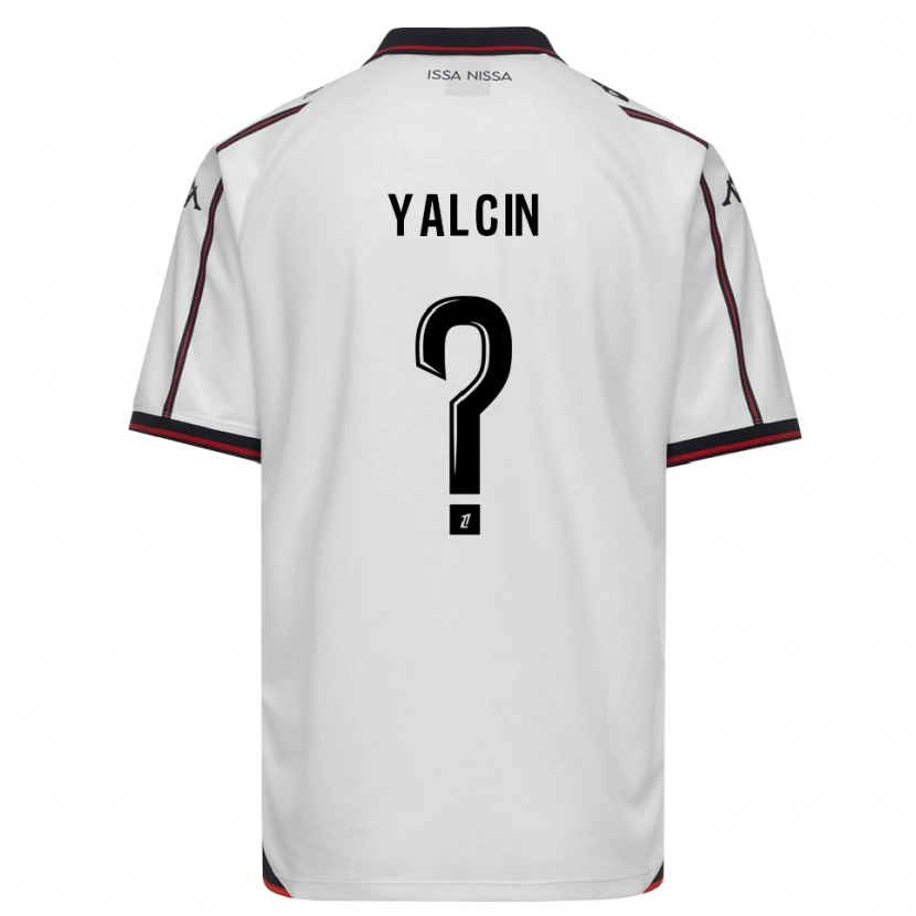 Danxen Mujer Camiseta Noah Yalcin #0 Negro Blanco 2ª Equipación 2026/27 La Camisa México