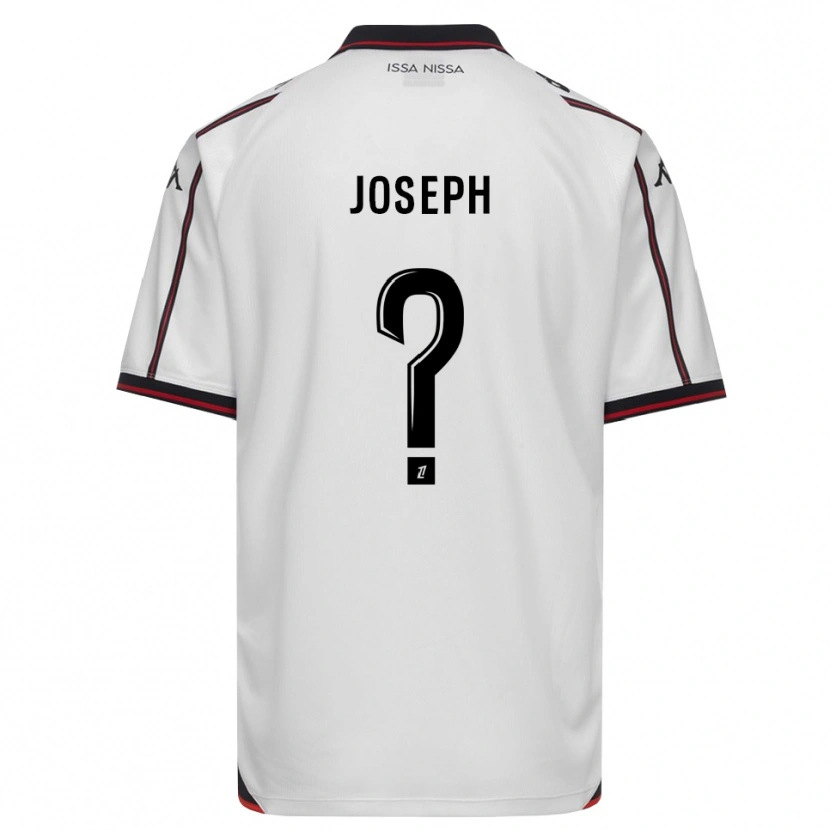 Danxen Mujer Camiseta Sylvio Joseph #0 Negro Blanco 2ª Equipación 2026/27 La Camisa México