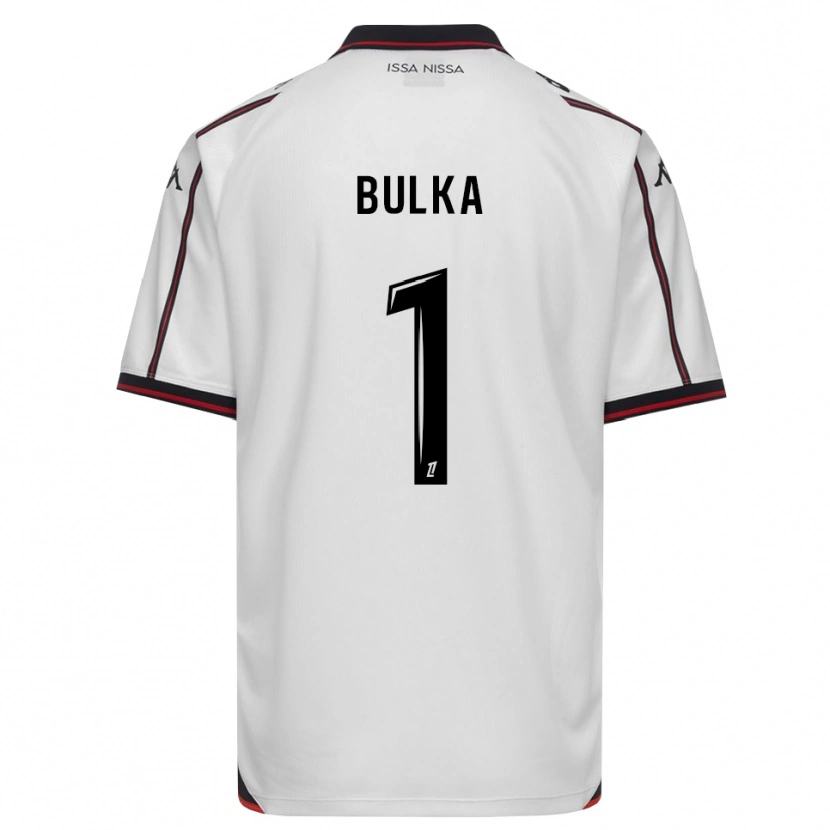 Danxen Mujer Camiseta Marcin Bulka #1 Negro Blanco 2ª Equipación 2026/27 La Camisa México