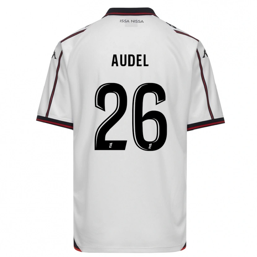 Danxen Mujer Camiseta Johan Audel #26 Negro Blanco 2ª Equipación 2026/27 La Camisa México