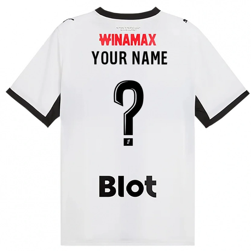 Danxen Mujer Camiseta Su Nombre #0 Negro Blanco Rojo 2ª Equipación 2026/27 La Camisa México