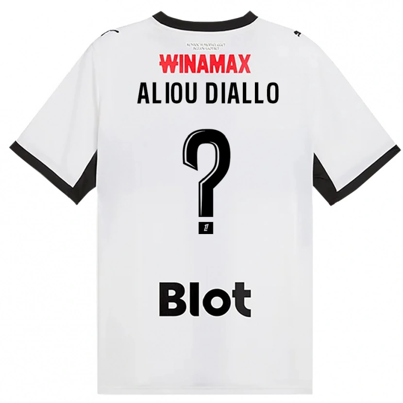 Danxen Mujer Camiseta Mamadou Aliou Diallo #0 Negro Blanco Rojo 2ª Equipación 2026/27 La Camisa México