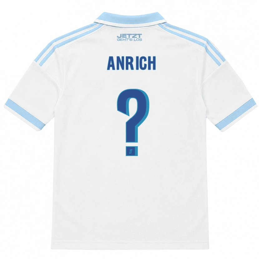 Danxen Mujer Camiseta Melchior Anrich #0 Azul Cielo Claro Blanco Rojo 2ª Equipación 2026/27 La Camisa México